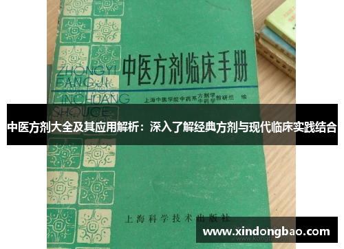 中医方剂大全及其应用解析：深入了解经典方剂与现代临床实践结合